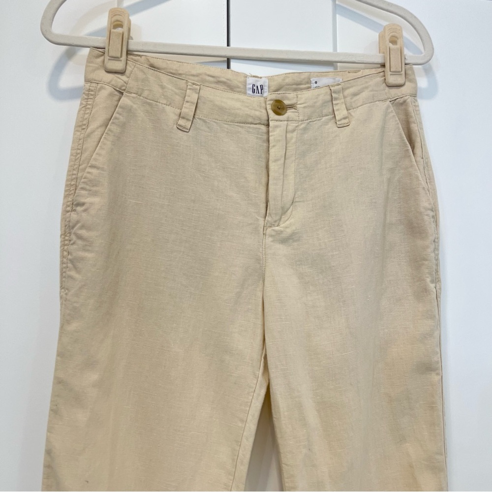 Gap Beige Girlfriend Chino Size 0 - Picture 2 of 4
